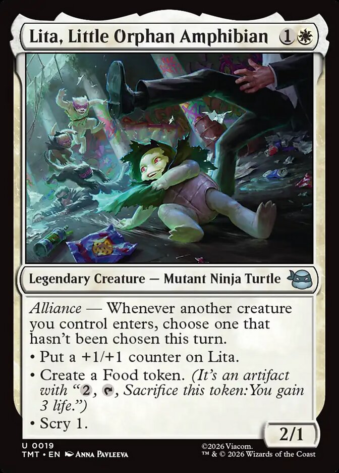 Lita, Little Orphan Amphibian, Teenage Mutant Ninja Turtles · 0019