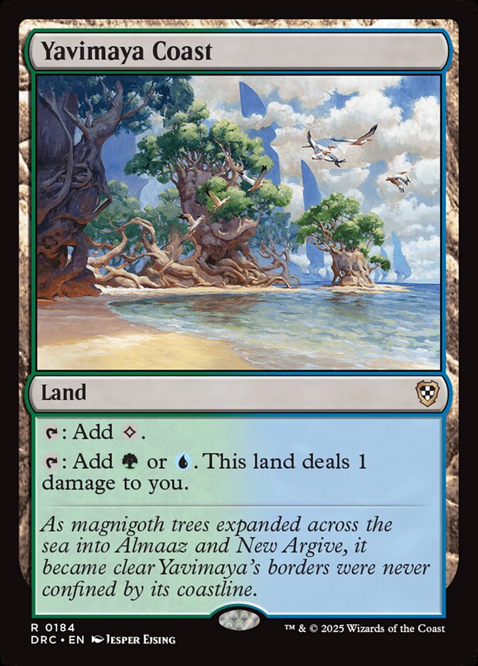 Yavimaya Coast, Aetherdrift Commander · 0184