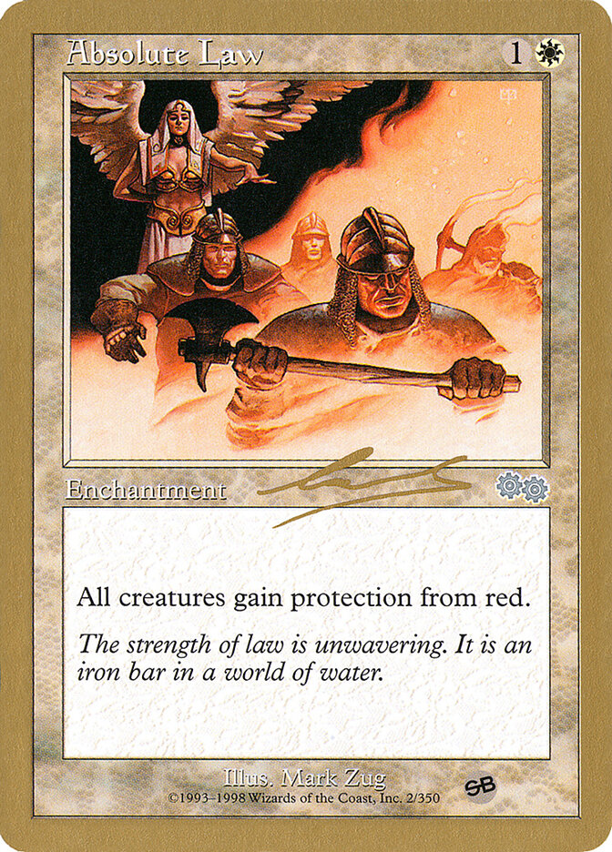 Absolute Law, World Championship Decks 2000 · nl2sba