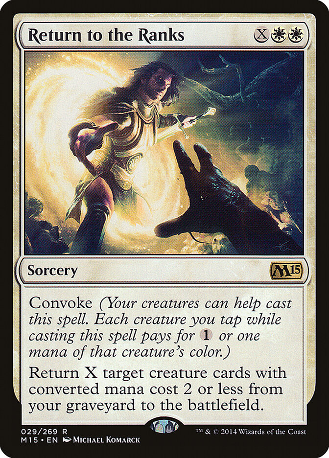 Return to the Ranks, Magic 2015 · 029/269