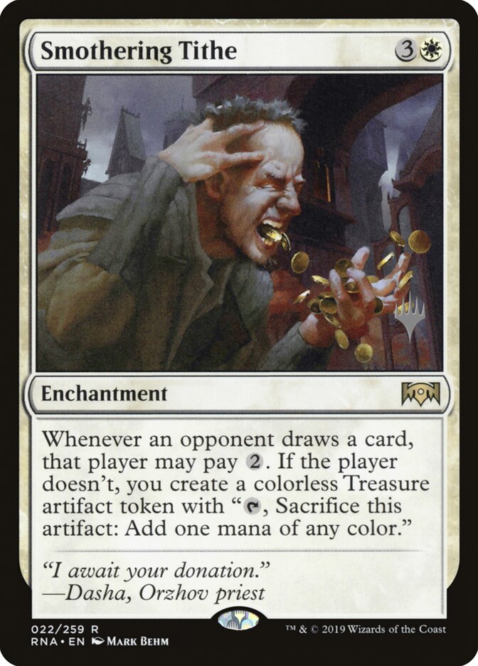 Smothering Tithe, Ravnica Allegiance Promos · 022/259