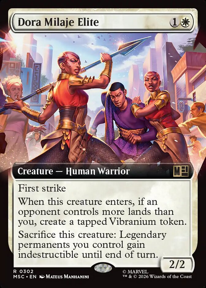 Dora Milaje Elite, Marvel Super Heroes Commander · 0302