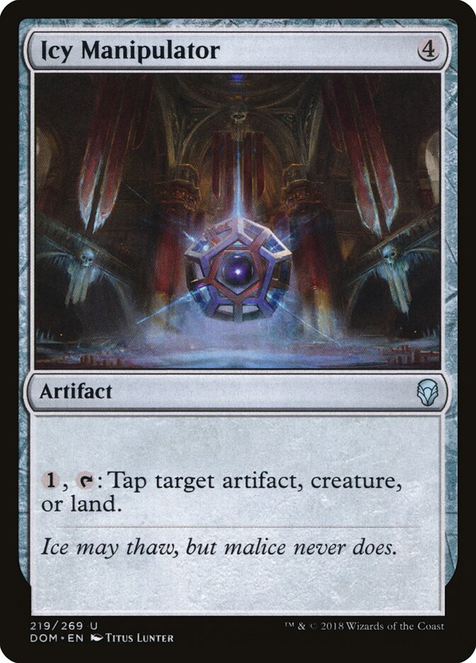 Icy Manipulator, Dominaria · 219/269