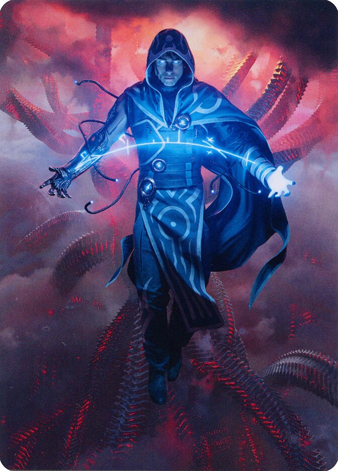 Jace, the Perfected Mind // Jace, the Perfected Mind, Phyrexia: All Will Be One Art Series · 015