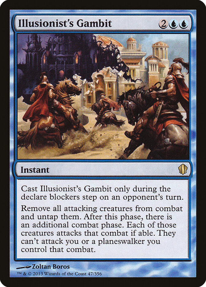 Illusionist's Gambit, Commander 2013 · 47/356