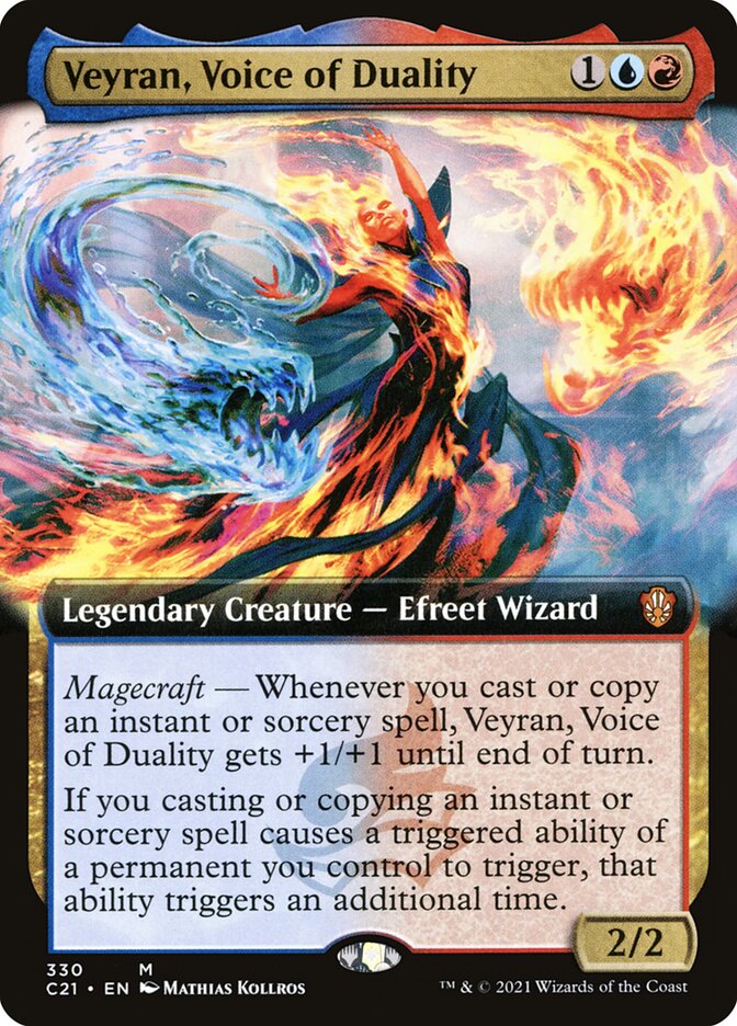Veyran, Voice of Duality, Commander 2021 · 330