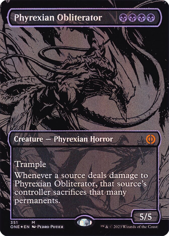 Phyrexian Obliterator, Phyrexia: All Will Be One · 351