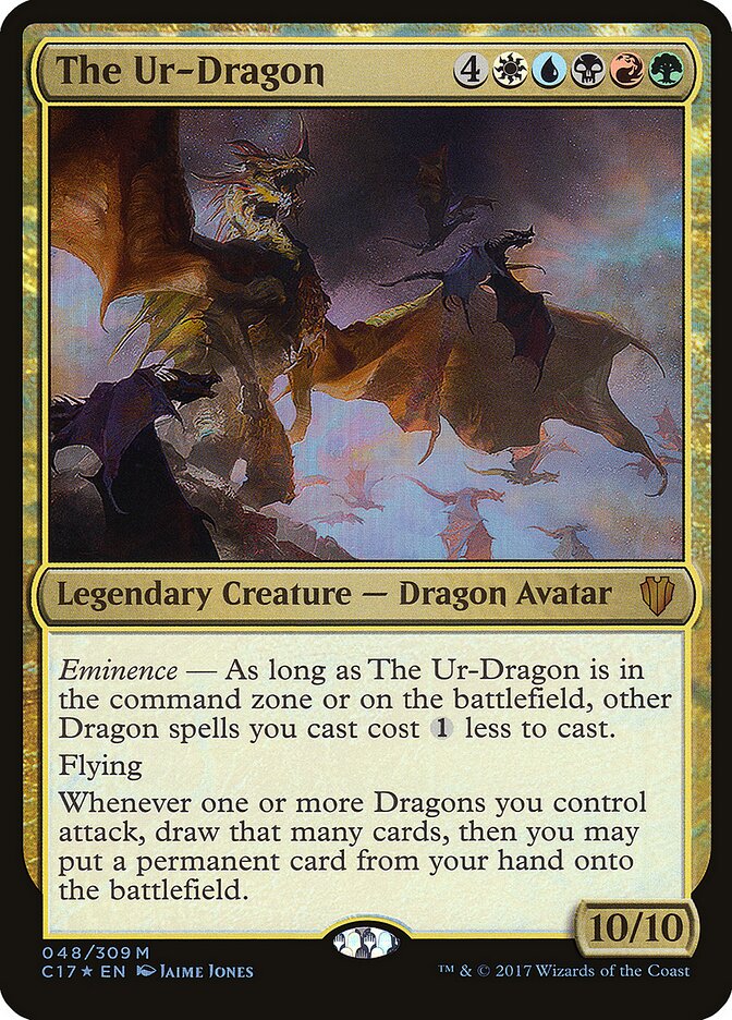 The Ur-Dragon, Commander 2017 Oversized · 048
