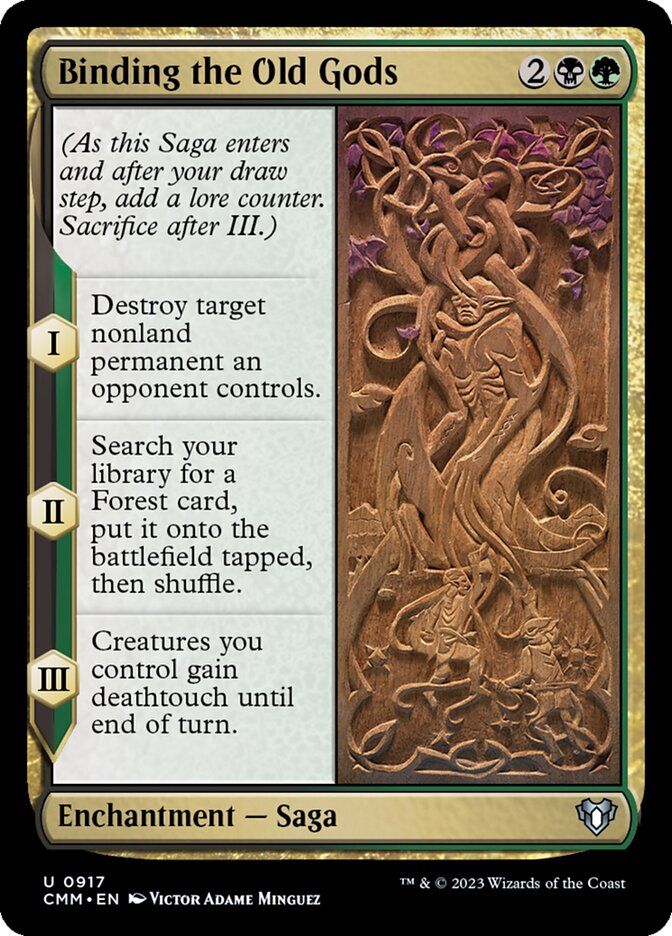 Binding the Old Gods, Commander Masters · 0917