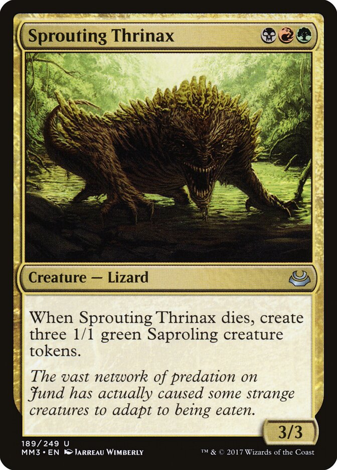Sprouting Thrinax, Modern Masters 2017 · 189/249