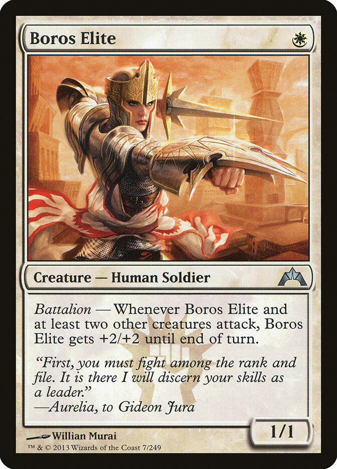 Boros Elite, Gatecrash · 7/249