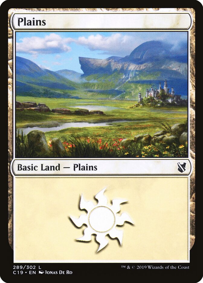 Plains, Commander 2019 · 289/302