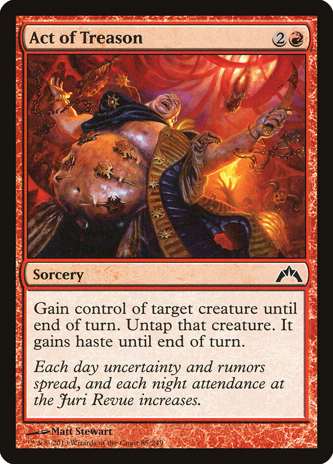 Act of Treason, Gatecrash · 85/249