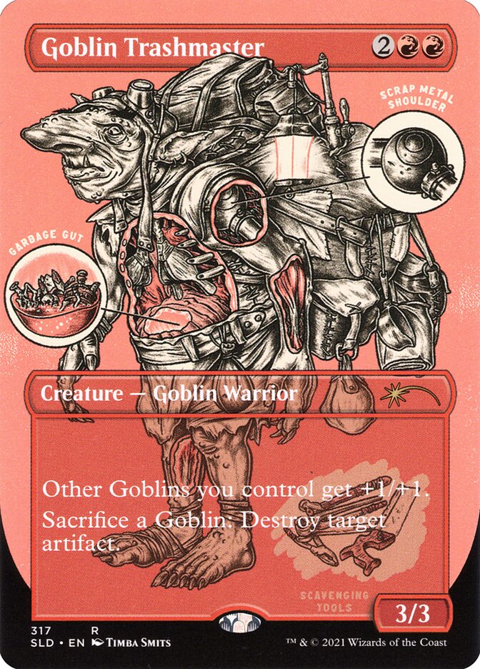 Goblin Trashmaster, Secret Lair Drop · 317
