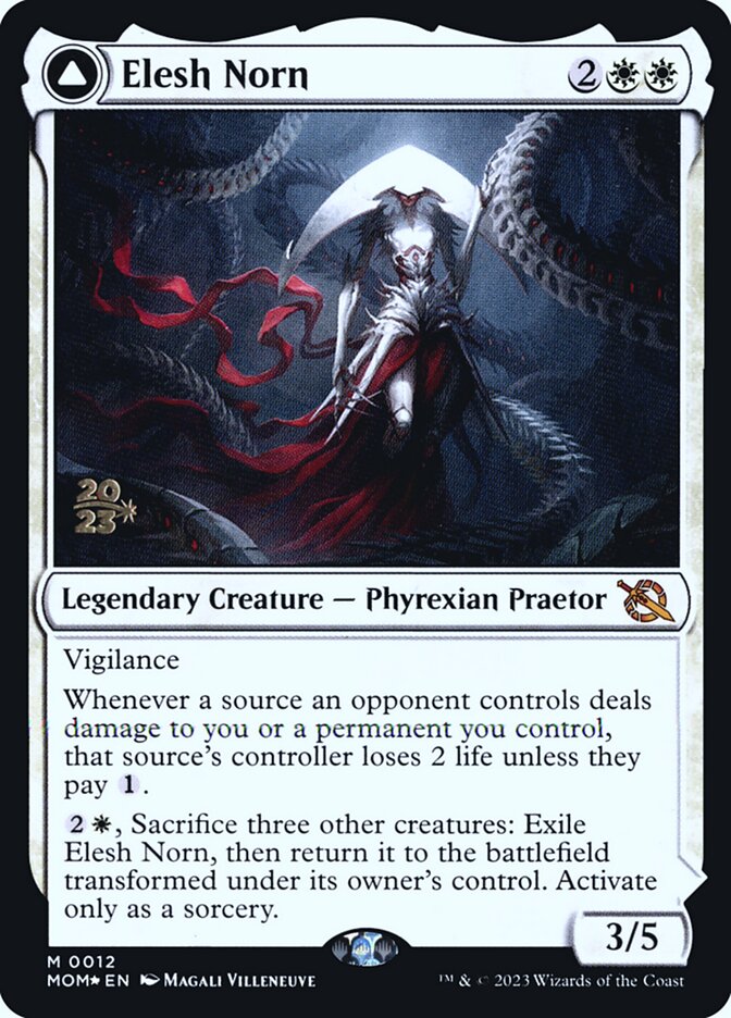 Elesh Norn // The Argent Etchings, March of the Machine Promos · 0012
