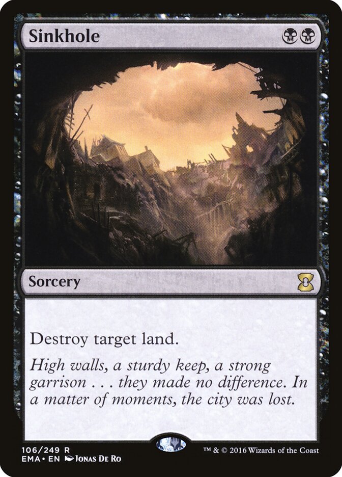 Sinkhole, Eternal Masters · 106/249