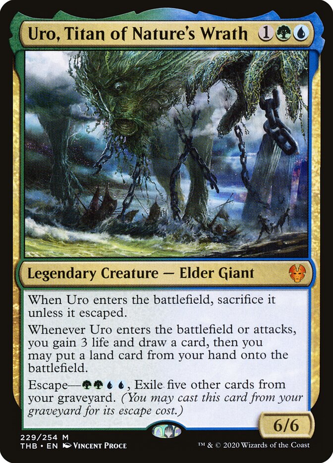 Uro, Titan of Nature's Wrath, Theros Beyond Death · 229/254