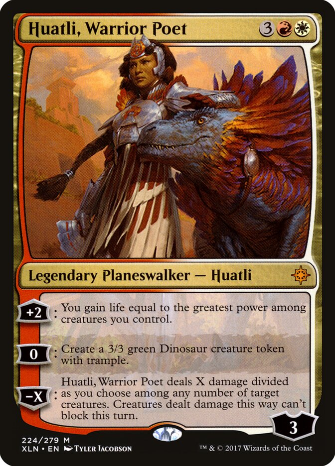 Huatli, Warrior Poet, Ixalan · 224/279