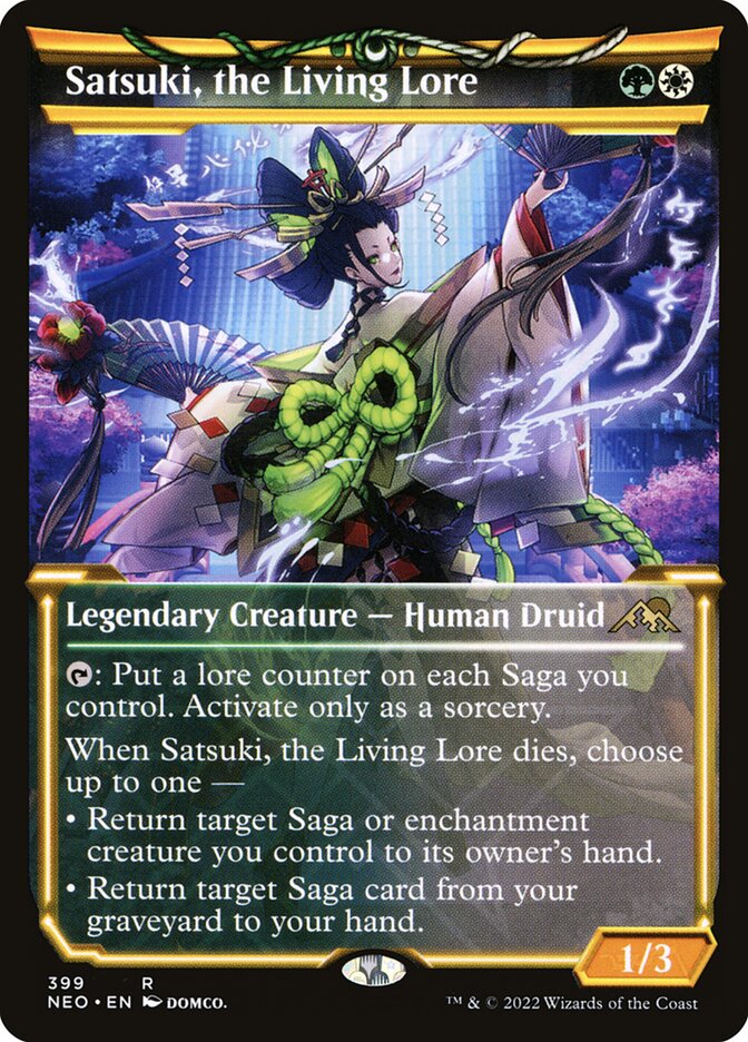 Satsuki, the Living Lore, Kamigawa: Neon Dynasty · 399