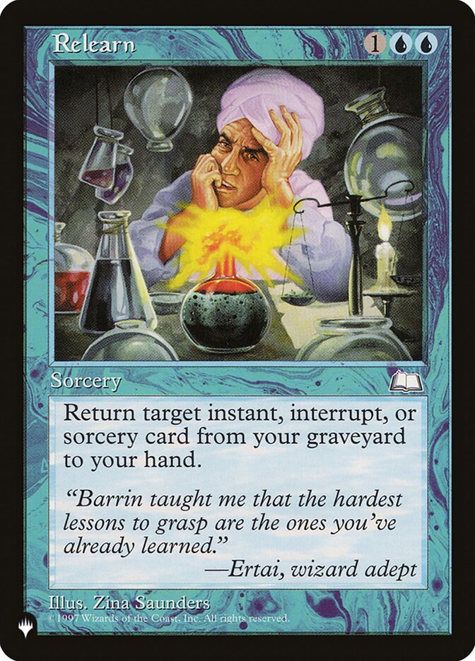Relearn, The List · wth-51