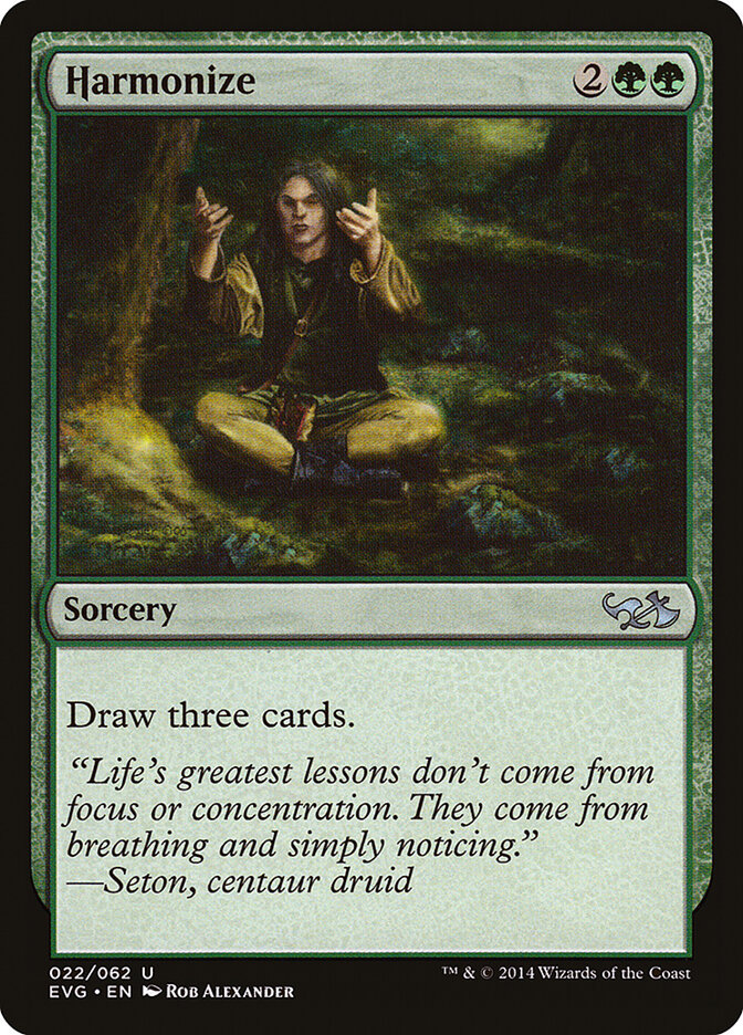 Harmonize, Duel Decks Anthology: Elves vs. Goblins · 022/062