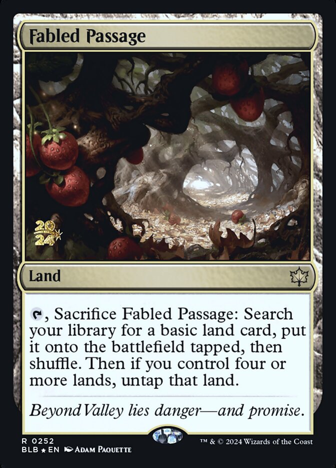 Fabled Passage, Bloomburrow Promos · 0252