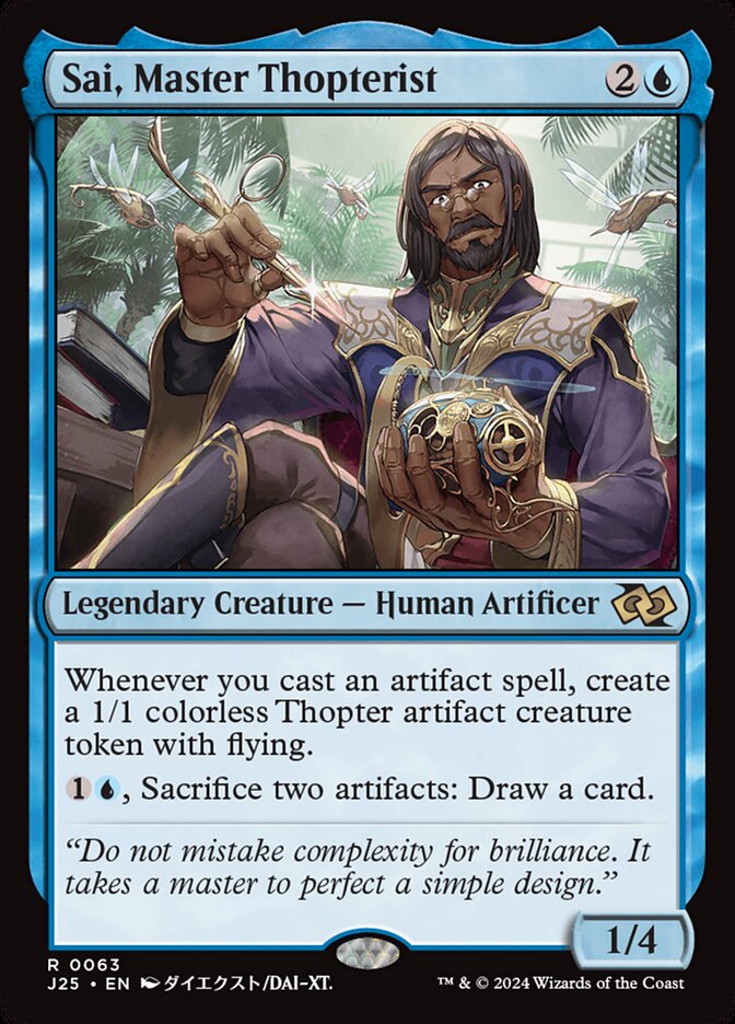 Sai, Master Thopterist, Foundations Jumpstart · 0063