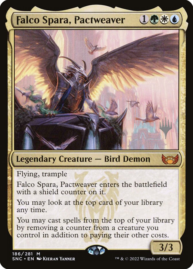 Falco Spara, Pactweaver, Streets of New Capenna Promos · 186/281