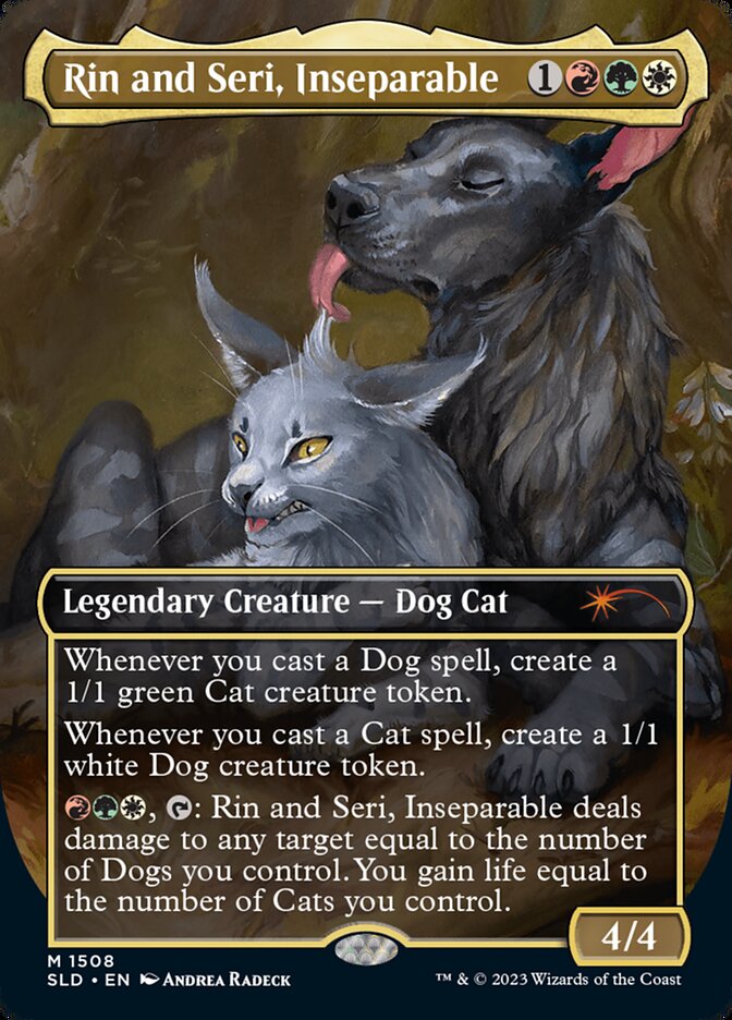 Rin and Seri, Inseparable // Rin and Seri, Inseparable, Secret Lair Drop · 1508