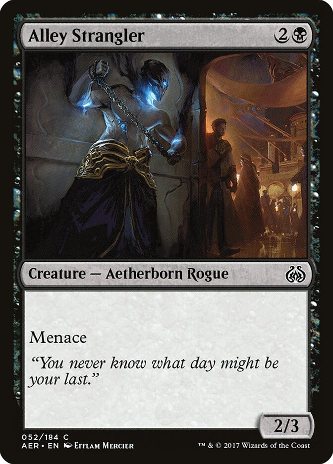 Alley Strangler, Aether Revolt · 052/184