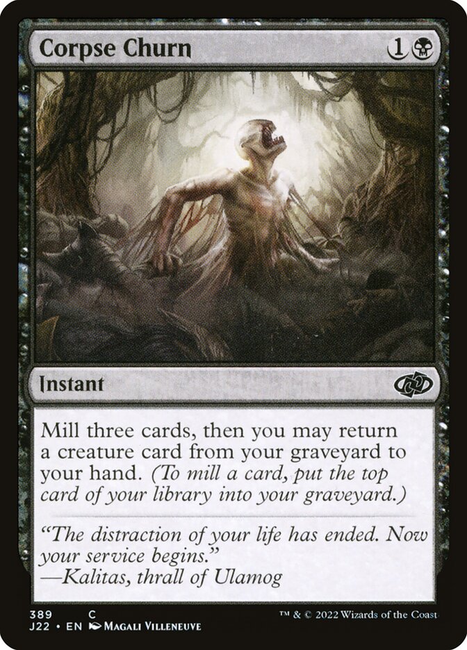 Corpse Churn, Jumpstart 2022 · 389