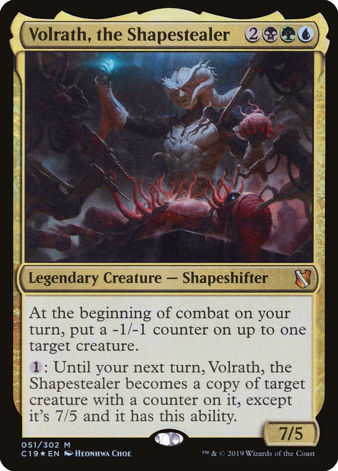 Volrath, the Shapestealer, Commander 2019 · 051/302