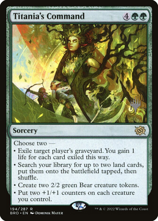 Titania's Command, The Brothers' War Promos · 194/287