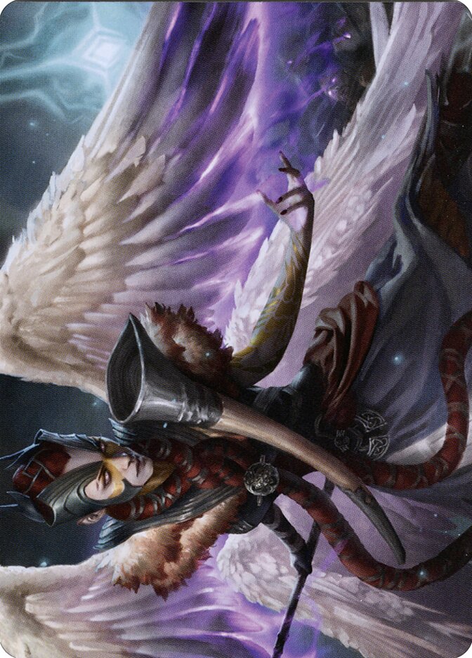 Firja, Judge of Valor // Firja, Judge of Valor, Kaldheim Art Series · 056