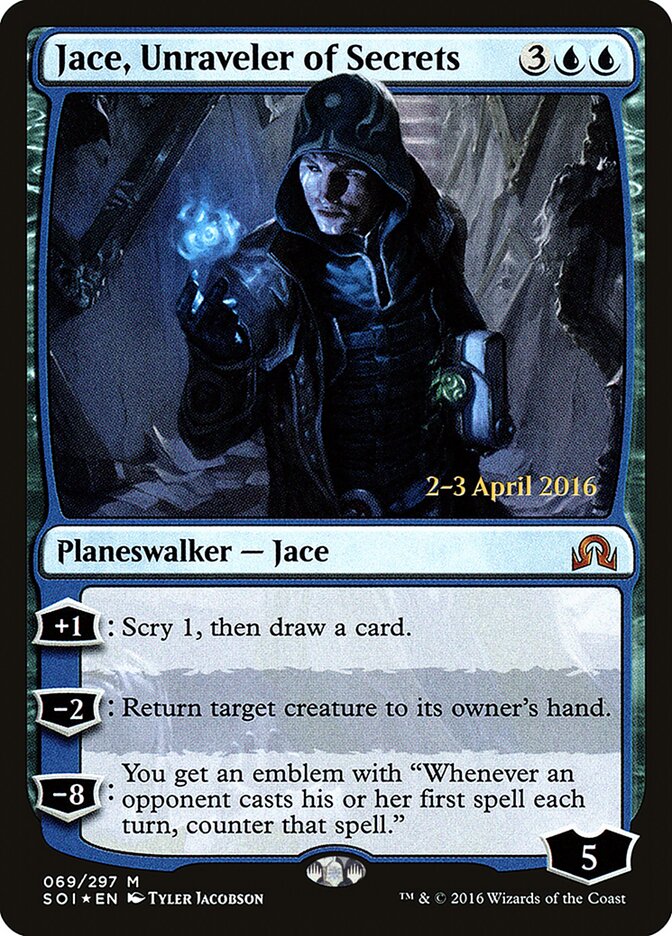 Jace, Unraveler of Secrets, Shadows over Innistrad Promos · 069/297
