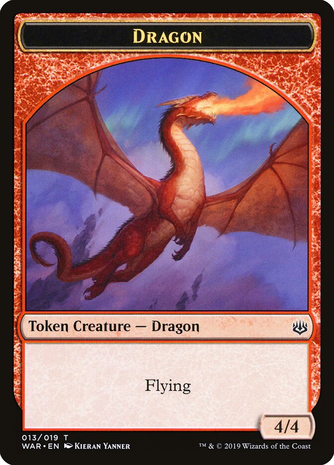 Dragon, War of the Spark Tokens · 013