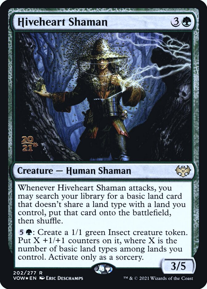 Hiveheart Shaman, Innistrad: Crimson Vow Promos · 202/277