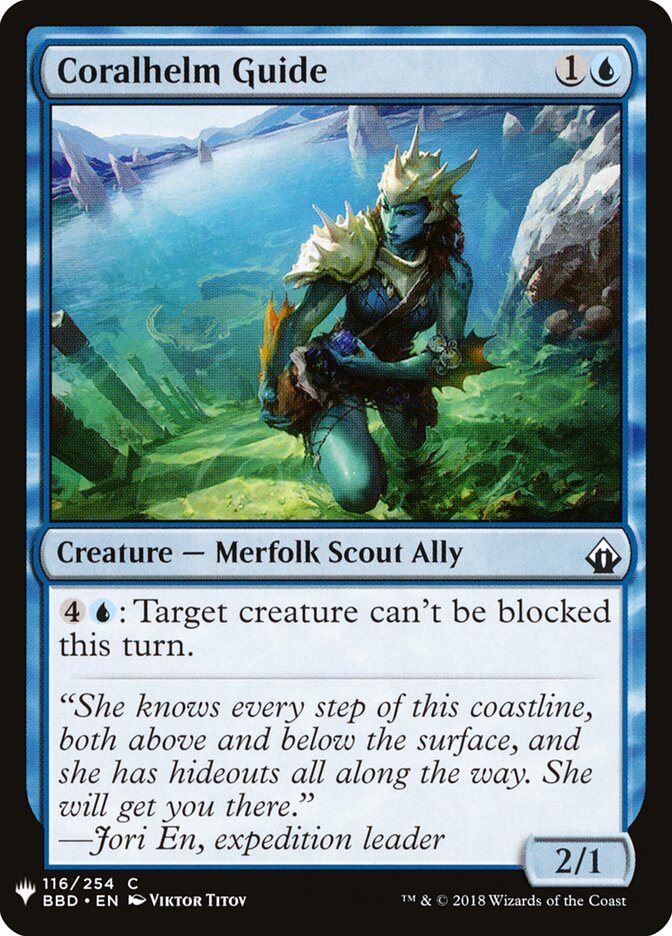 Coralhelm Guide, The List · bbd-116