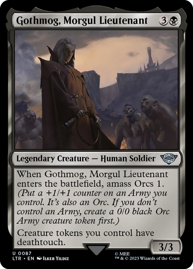 Gothmog, Morgul Lieutenant, The Lord of the Rings: Tales of Middle-earth · 0087