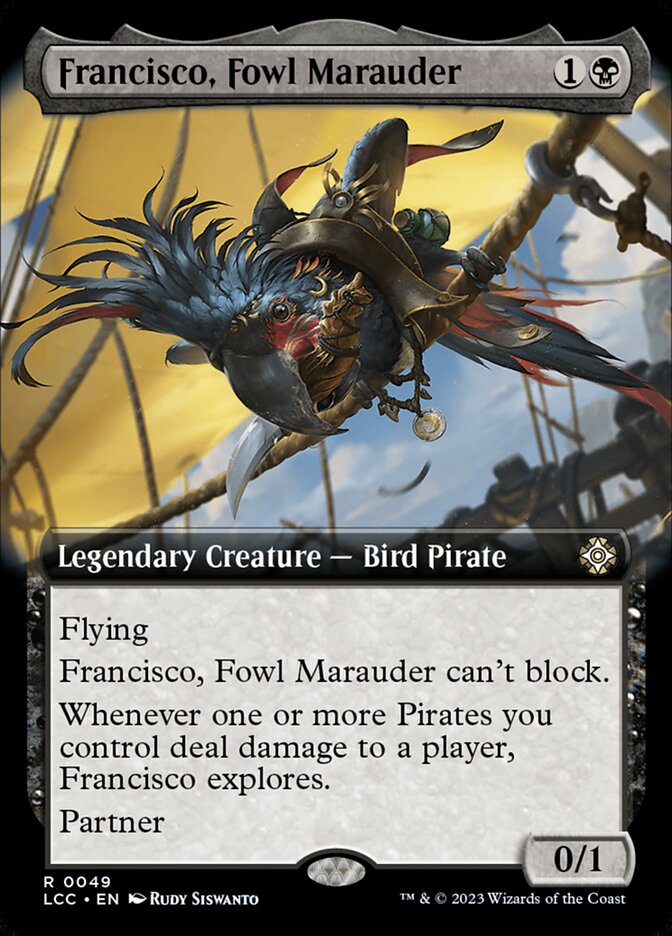 Francisco, Fowl Marauder, The Lost Caverns of Ixalan Commander · 0049