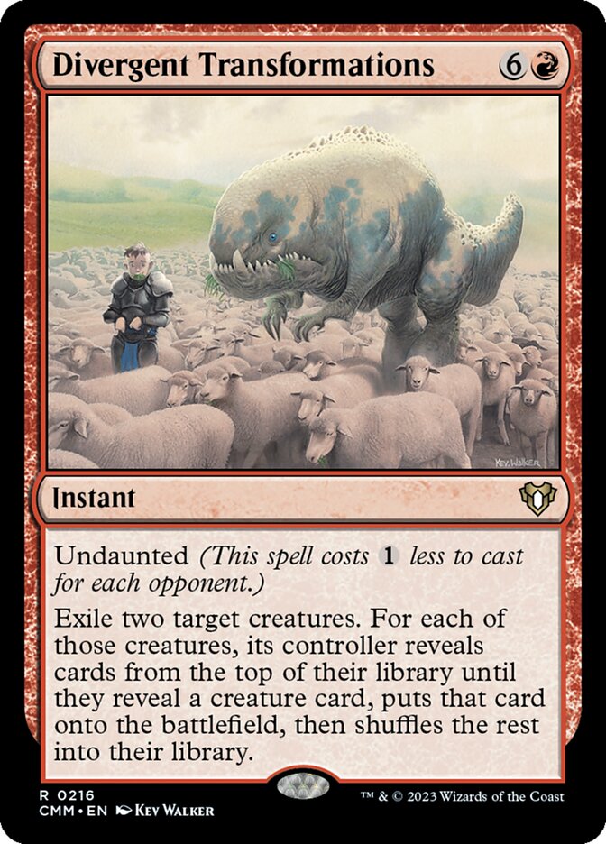 Divergent Transformations, Commander Masters · 0216