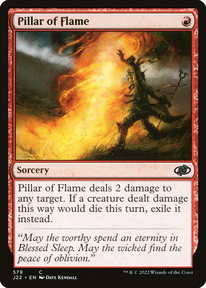 Pillar of Flame, Jumpstart 2022 · 579