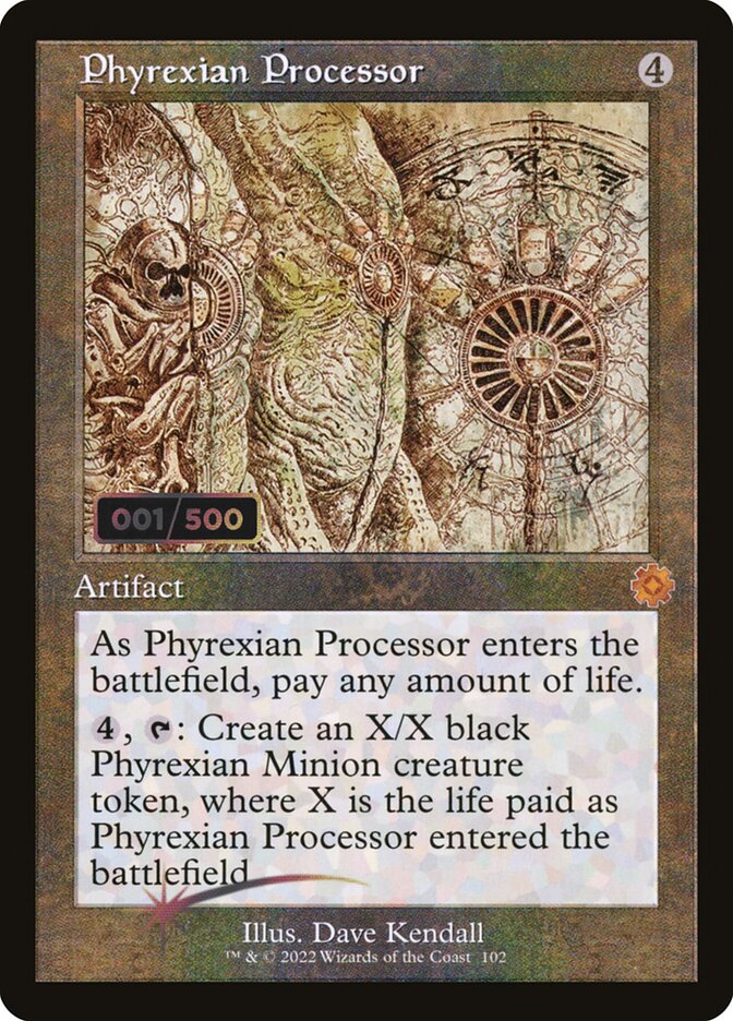 Phyrexian Processor, The Brothers' War Retro Artifacts · 102z