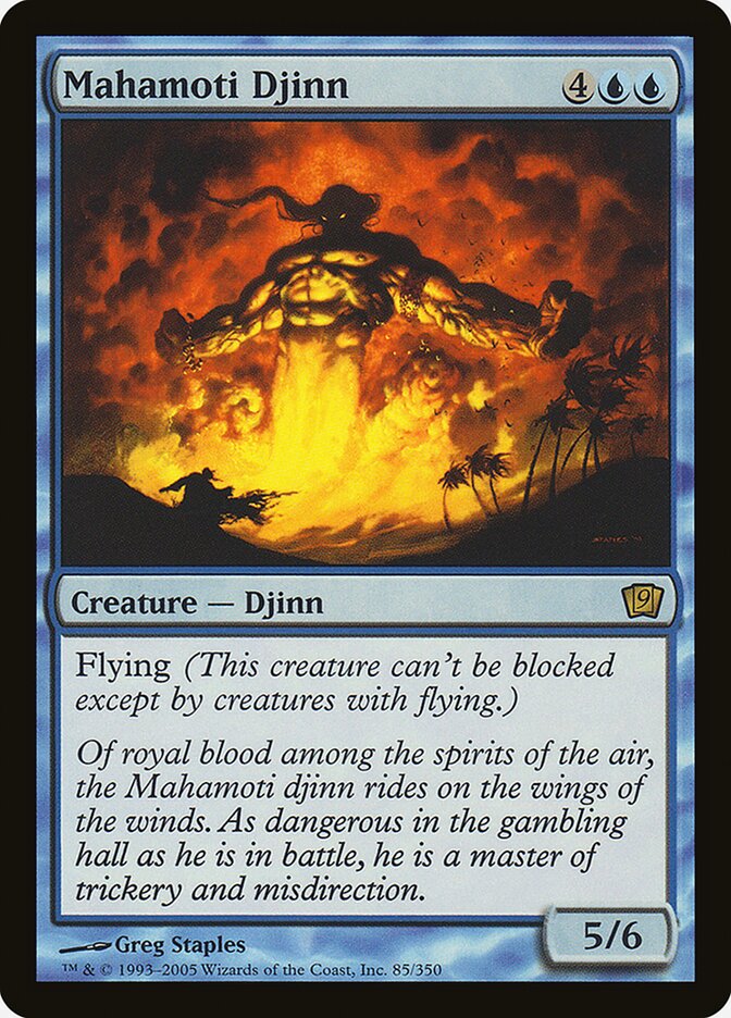 Mahamoti Djinn, Ninth Edition · 85-star