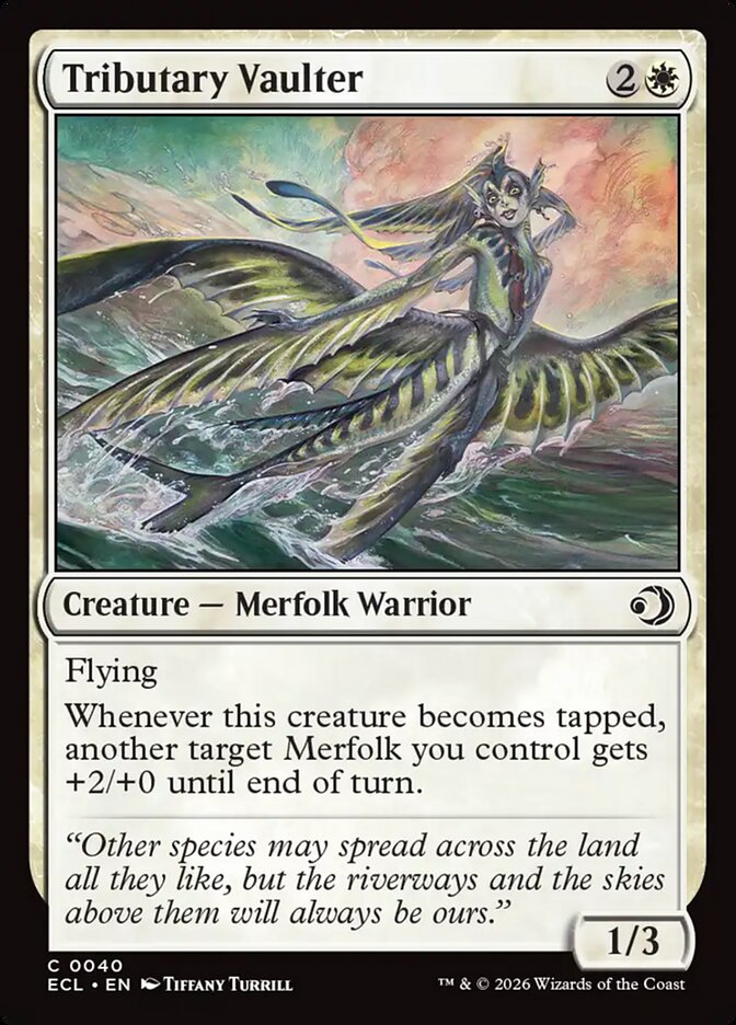 Tributary Vaulter, Lorwyn Eclipsed · 0040