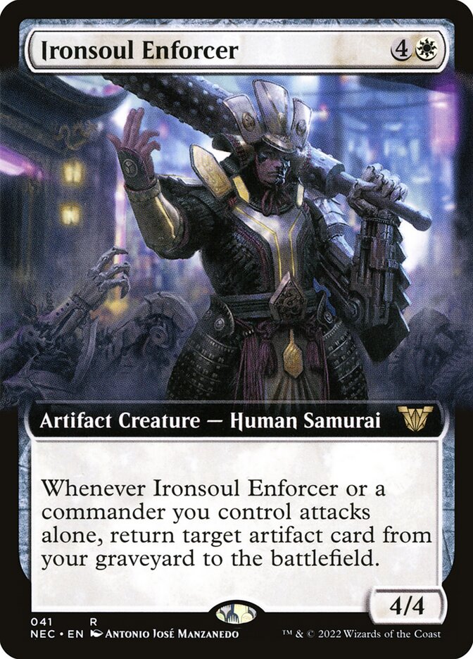 Ironsoul Enforcer, Neon Dynasty Commander · 041