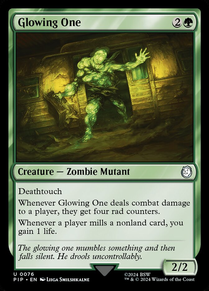 Glowing One, Fallout · 0076