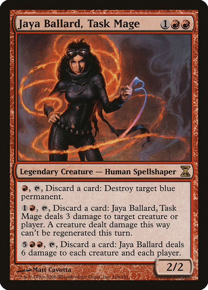Jaya Ballard, Task Mage, Time Spiral · 166/301