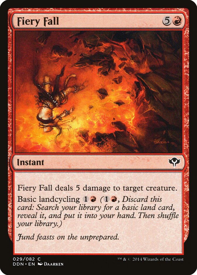 Fiery Fall, Duel Decks: Speed vs. Cunning · 029/082