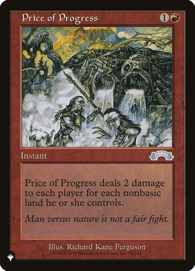 Price of Progress, The List · exo-95